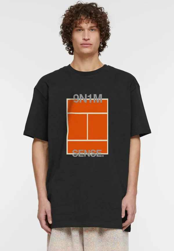 TENNIS COURT - T-Shirt print - black