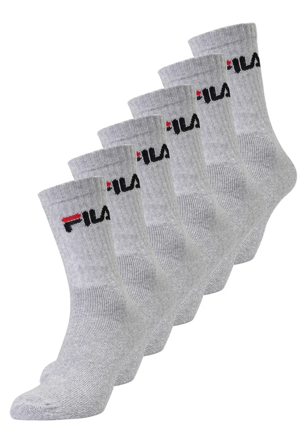 TENNIS SOCKS UNISEX 6 PACK - Socken - grey