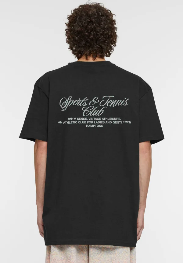 TENNIS - T-Shirt print - black