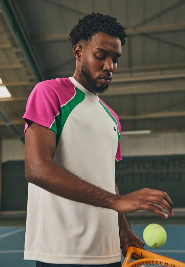 TENNIS TOUR - Sport T-Shirt - lapland/malva calathea