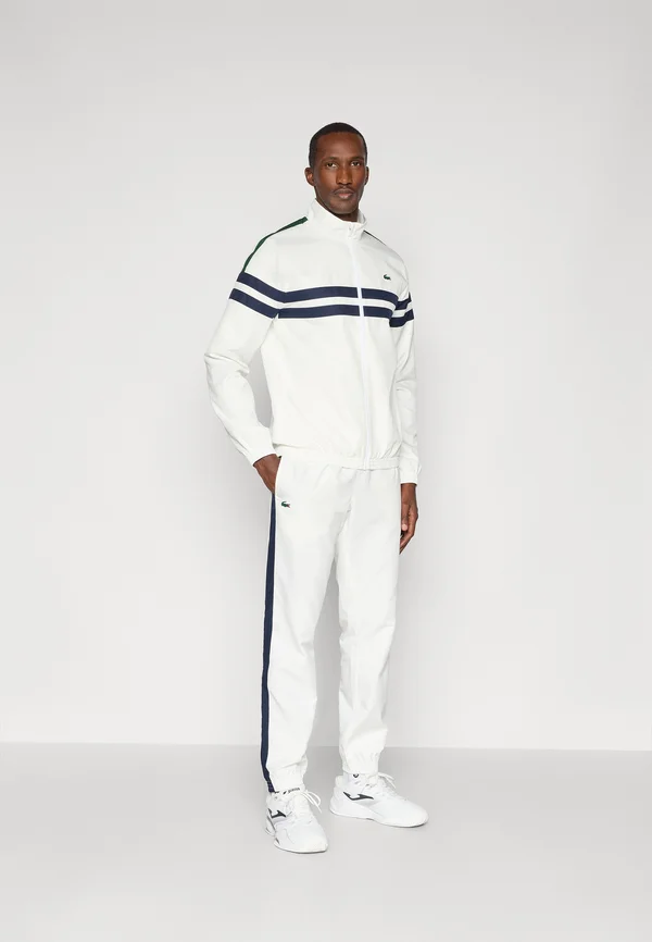 TENNIS TRACKSUIT SET - Trainingsanzug - flour/navy blue/green