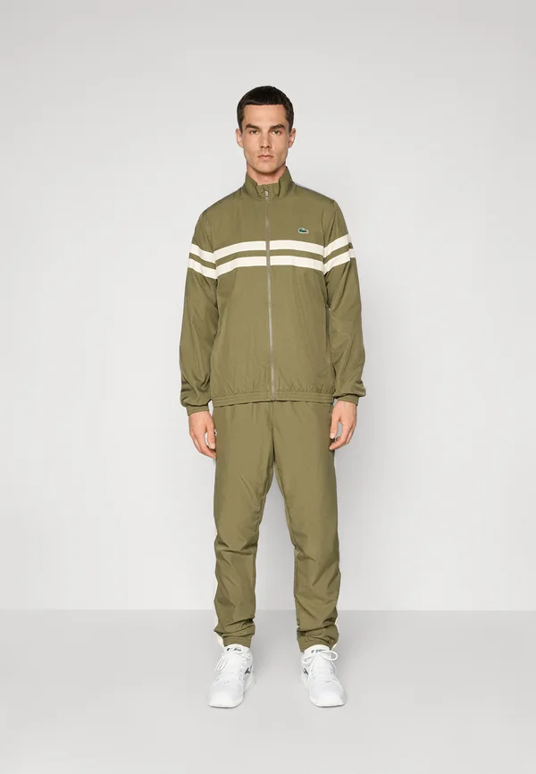 TENNIS TRACKSUIT SET - Trainingsanzug - olive/lapland/delphinium