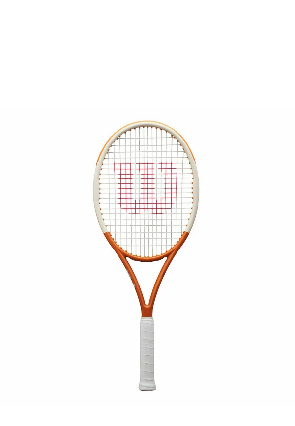 Tennisschläger - dunkelrot weiß grün