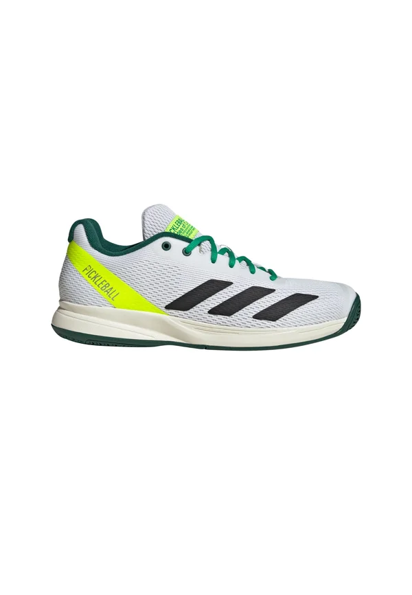Tennisschuh für Sandplätze - cloud white core black collegiate green