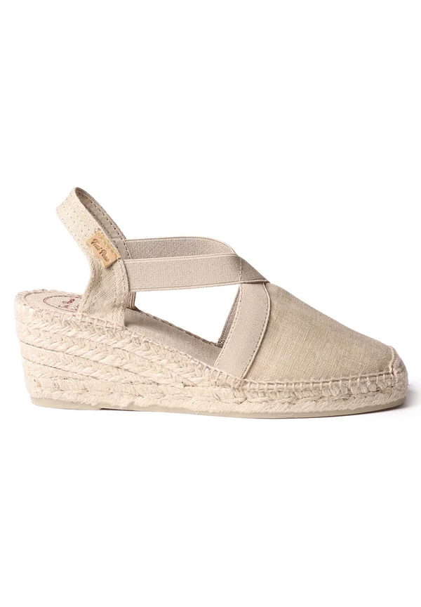 TER - Plateaupumps - stone