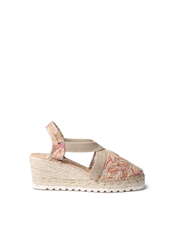 TERRA - Keilsandalette - multi