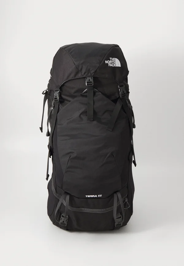 TERRA UNISEX - Trekkingrucksack - black/asphalt grey