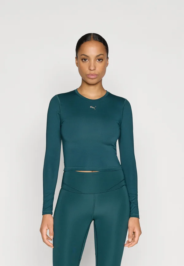 TERRAINS LONG SLEEVE - Langarmshirt - green terrain