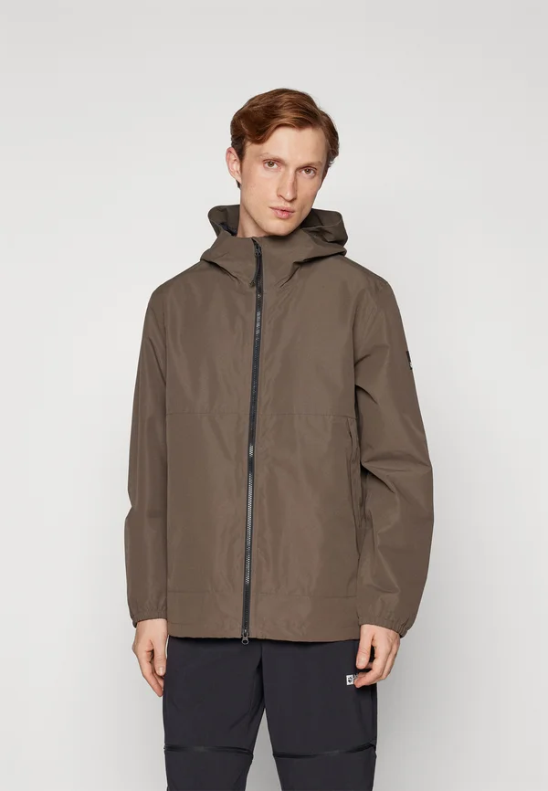 TERRAVIEW - Regenjacke / wasserabweisende Jacke - cold coffee