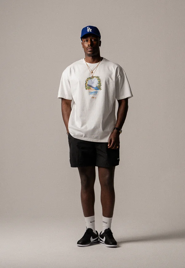 TERRAZZA TEE  - T-Shirt print - white