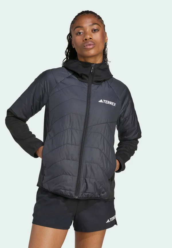 TERREX MULTI CLIMAWARM INSULATED HYBRID HOODED - Winterjacke - black
