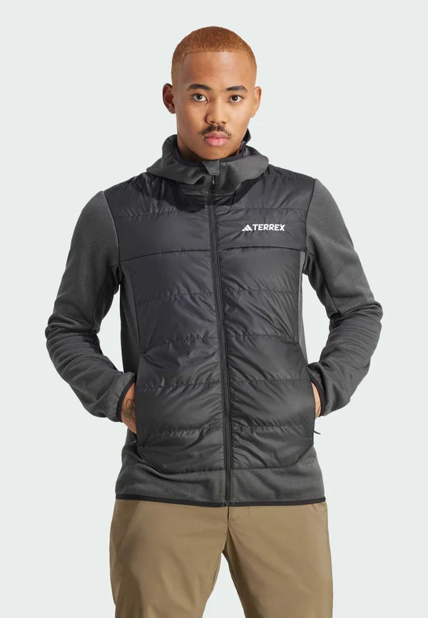 TERREX MULTI HYBRID INSULATED HOODED - Outdoorjacke - black