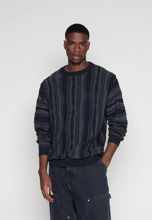 TETON REGULAR FIT - Strickpullover - black grey
