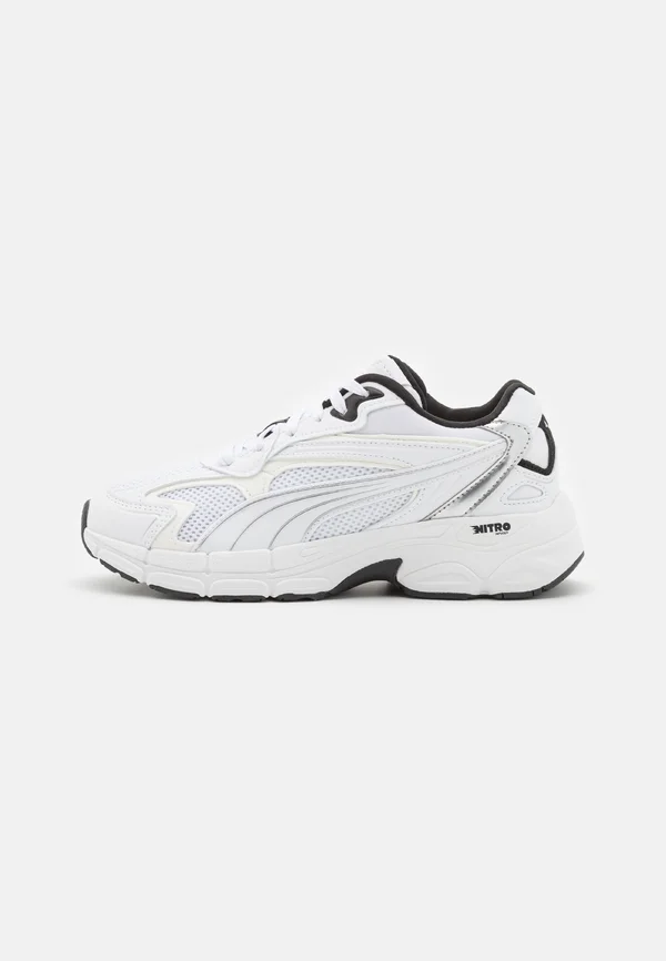 TEVERIS NITRO - Sneaker low - white/puma silver