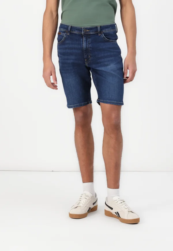 TEXAS - Jeans Shorts - vintage storm
