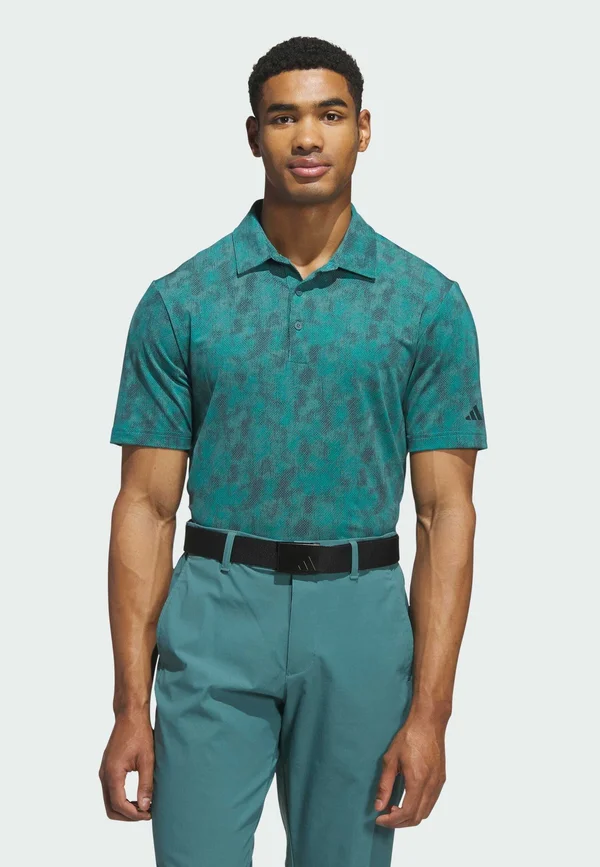 TEXTURED - Poloshirt - pure teal   aurora ivy