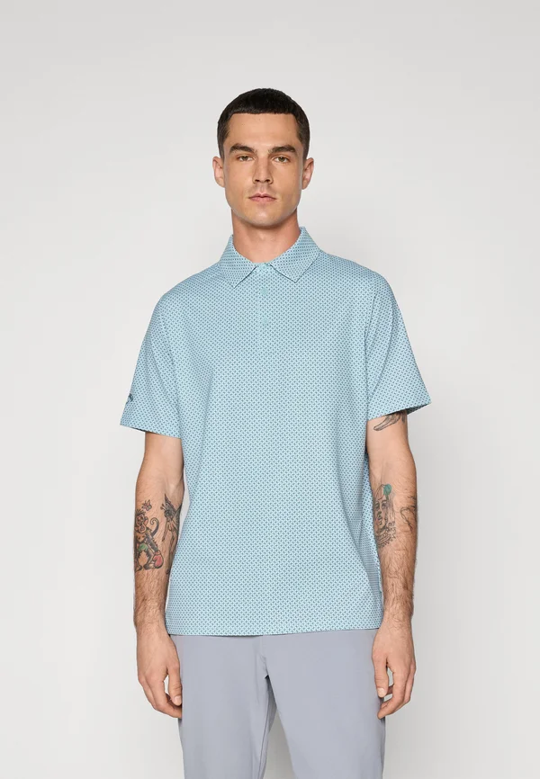 TEXTURED PRINTED  - Poloshirt - aquifer