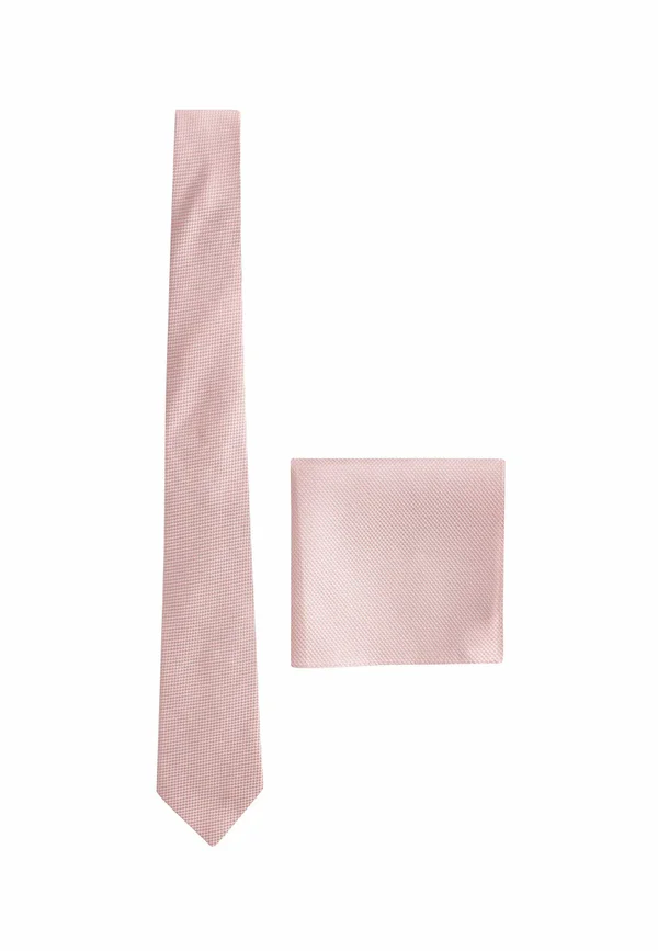 TEXTURED SET - Einstecktuch - pink