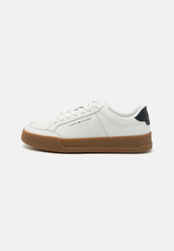 TH COURT MIX LTH - Sneaker low - ecru