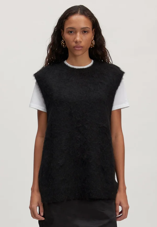 THANYA - Strickpullover - schwarz