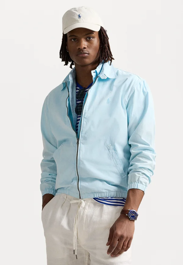 THE BAYPORT MINERAL-DYED POPLIN JACKET - Leichte Jacke - sky
