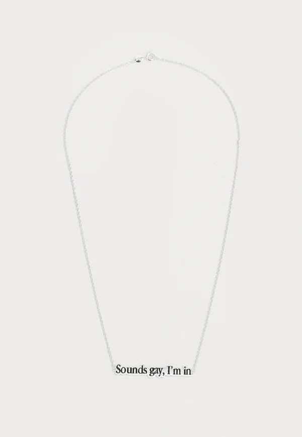 THE CARNE CODE UNISEX - Halskette - silver-coloured