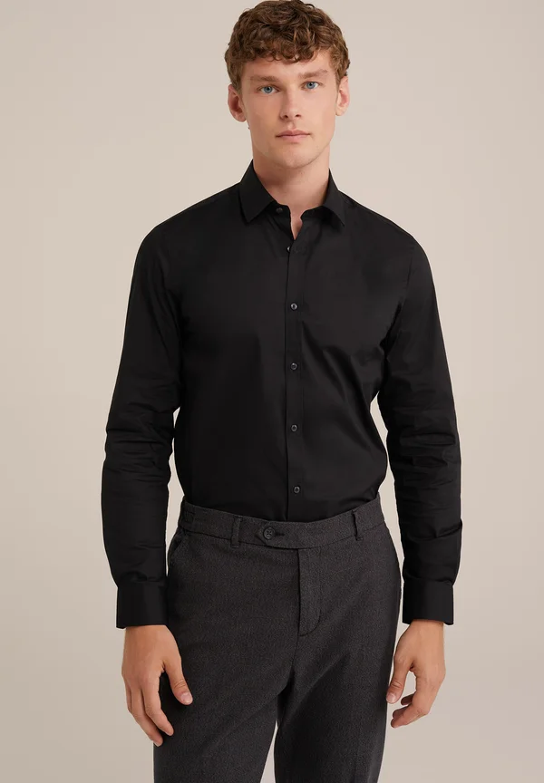 THE CLEAN - Businesshemd - black