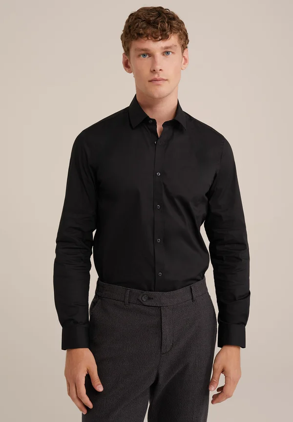 THE CLEAN - Businesshemd - black
