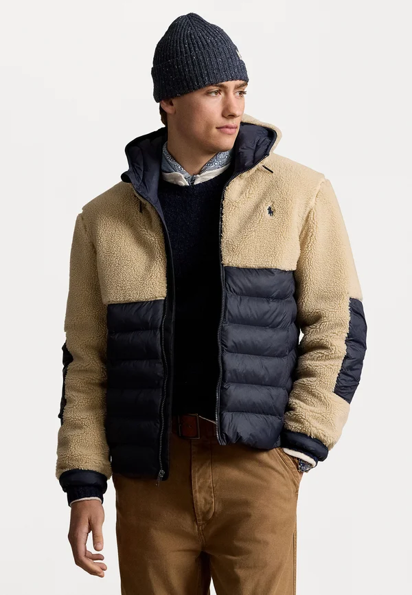 THE COLDEN HYBRID JACKET - Übergangsjacke - collection navy / spring beige
