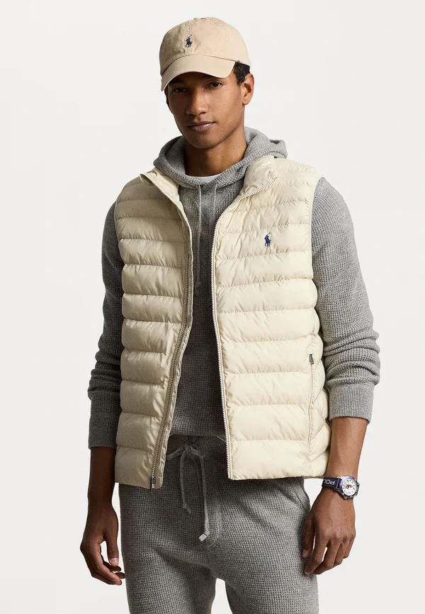 THE COLDEN PACKABLE VEST - Weste - basic sand