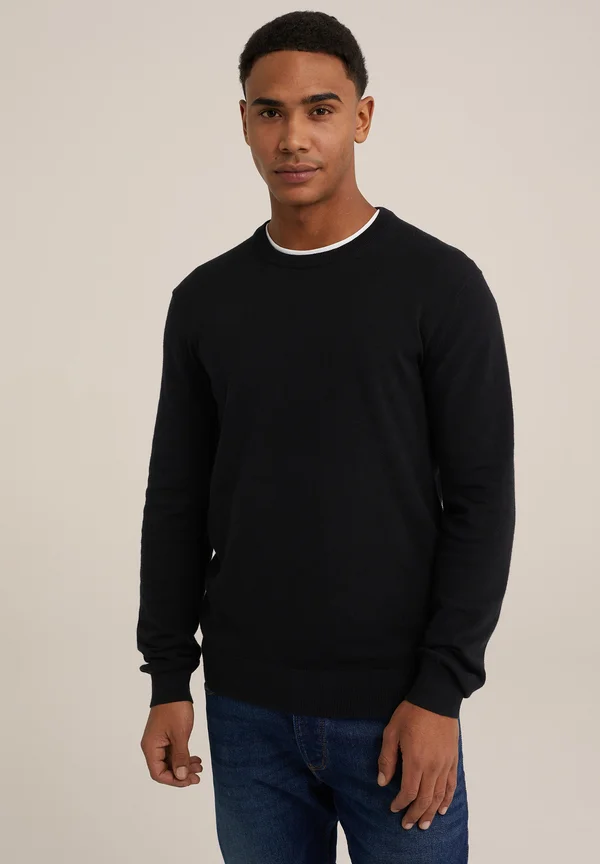 THE EVERYDAY - Strickpullover - black