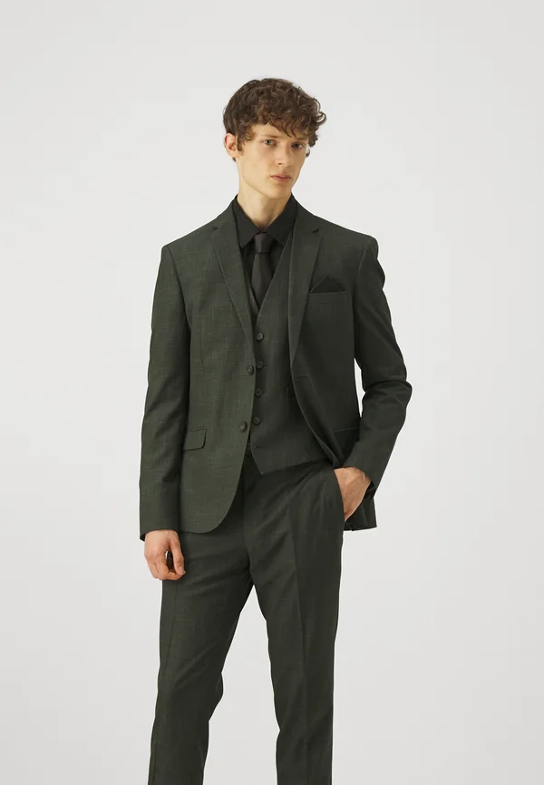 THE FASHION NOTCH SUIT SET - Anzug - forest
