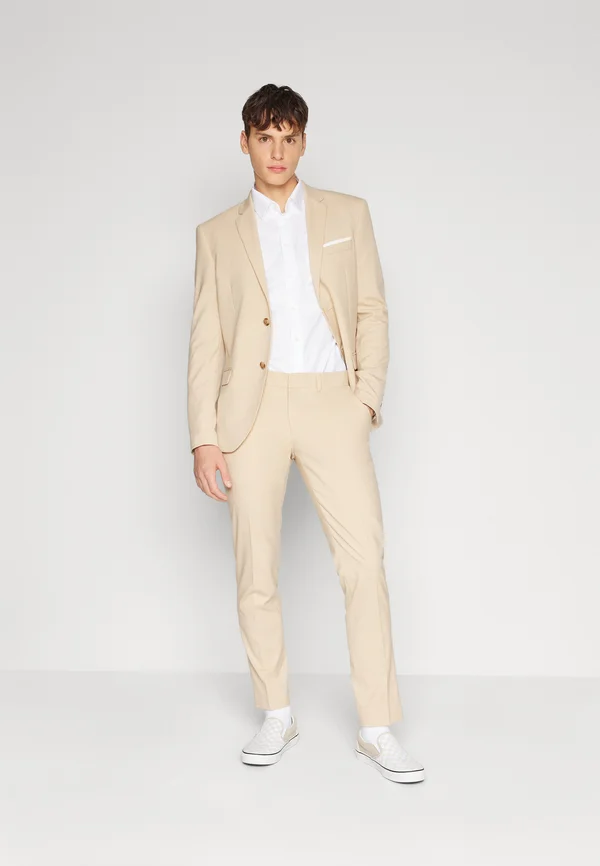 THE FASHION SUIT SET - Anzug - butter