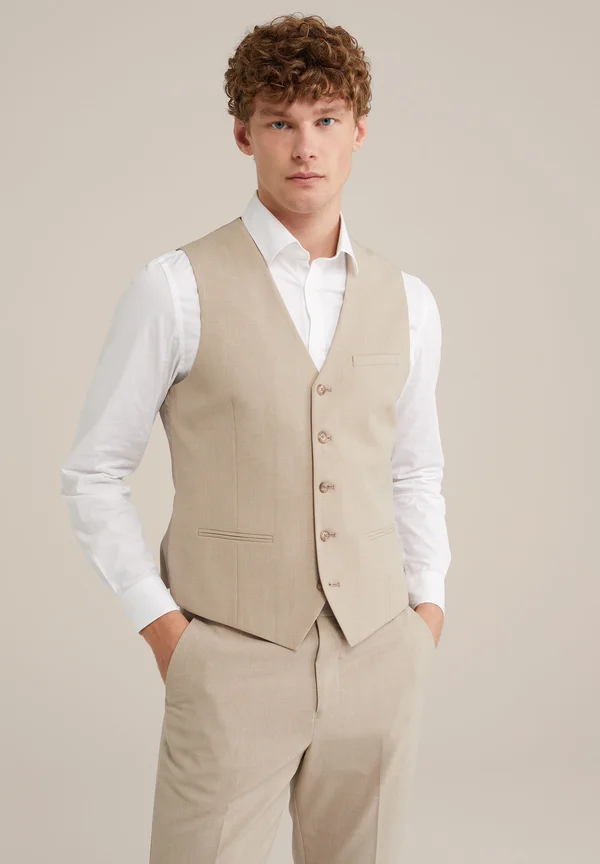 THE FLEX SUIT - Anzugweste - beige