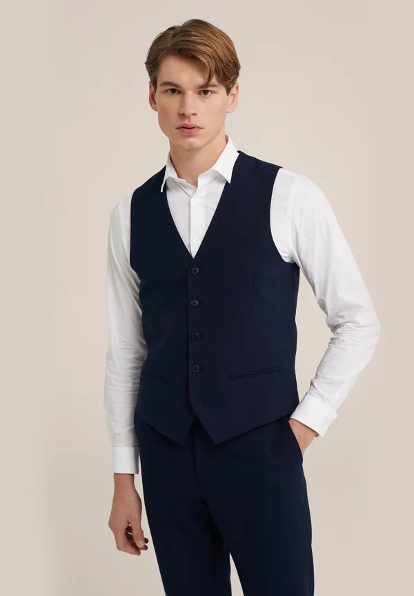 THE FLEX SUIT - Anzugweste - blue