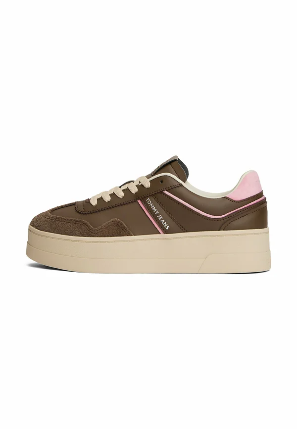 THE GREENWICH PLATFORM - Sneaker low - velvet brown