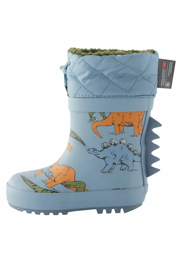 THE GRUFFALO CUFF - Gummistiefel - blue dinosaur