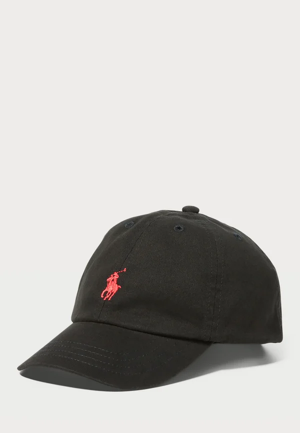 THE ICONIC COTTON CHINO BALL CAP - Cap - black