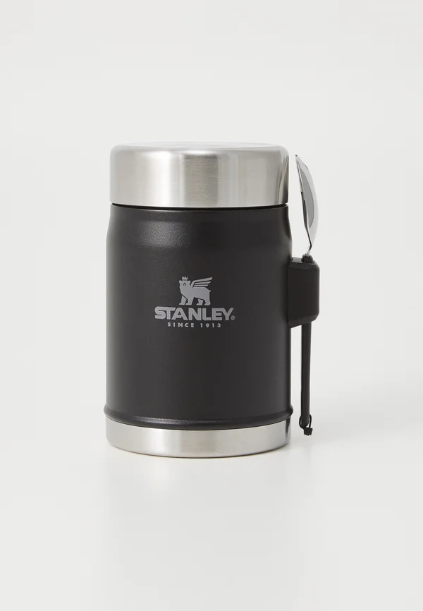 THE LEGENDARY FOOD JAR AND SPORK 0.4L UNISEX SET - Sonstige Accessoires - matte black pebble