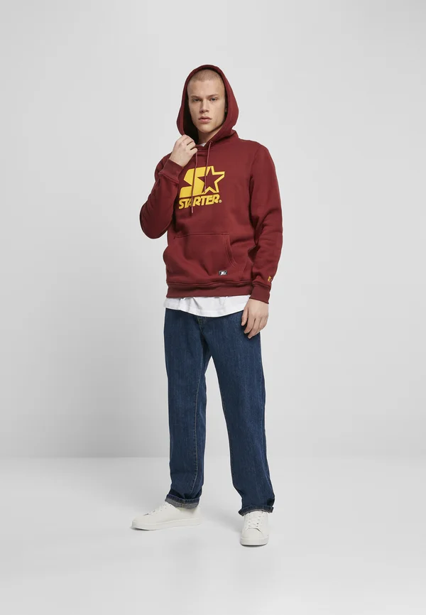 THE LOGO  - Kapuzenpullover - port