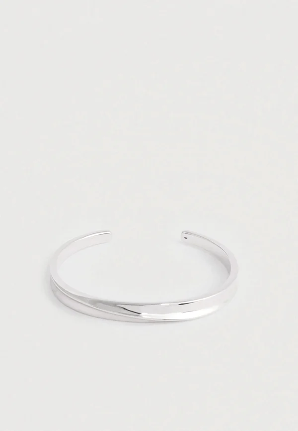 THE MERCURY DISC BANGLE - Armband - silver-coloured