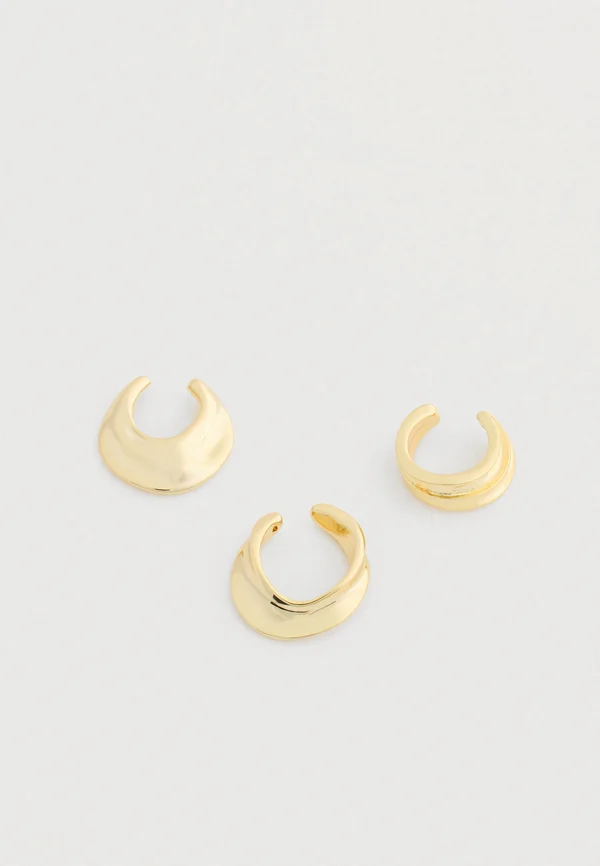 THE MERCURY DISC EAR CUFF SET - Ohrringe - gold-coloured