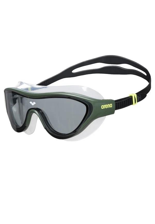 THE ONE MASK - Schwimmbrillen - smoke-deep green-black