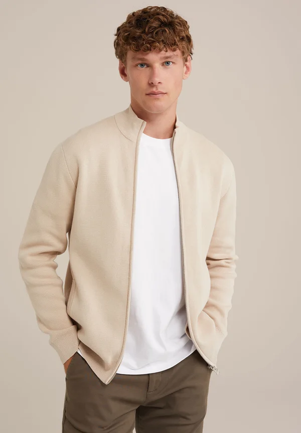 THE PIQUE - Strickjacke - beige