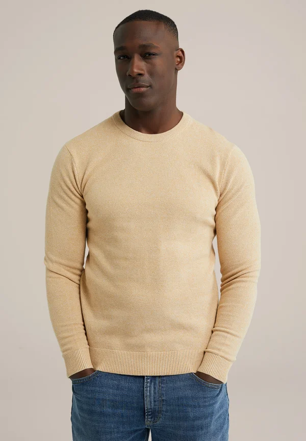 THE PIQUE - Strickpullover - ecru