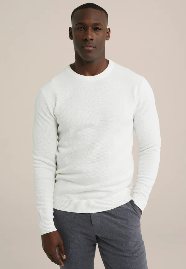 THE PIQUE - Strickpullover - off white