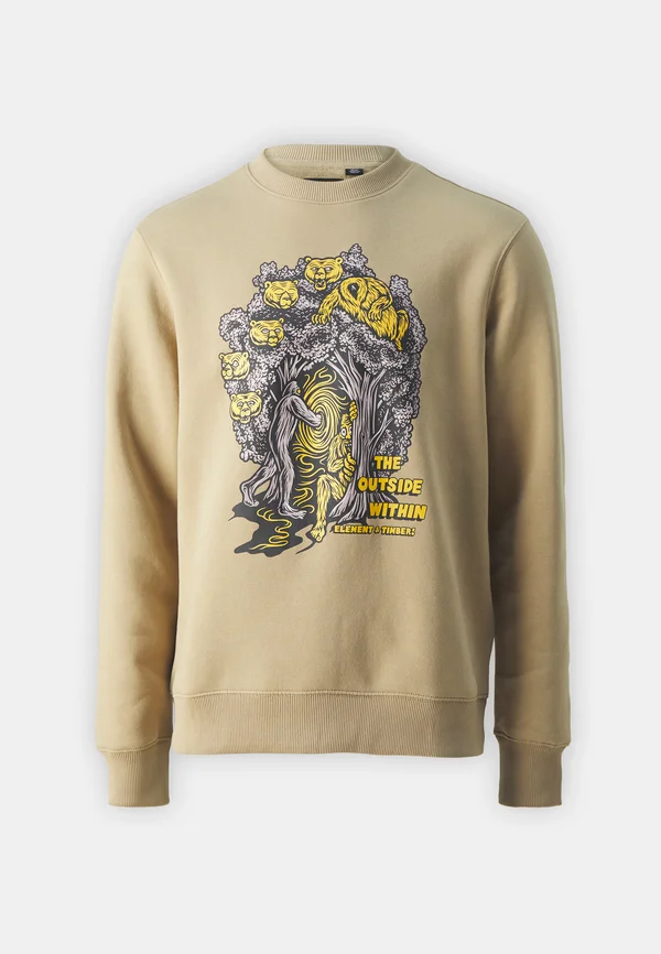 THE PORTAL CREW UNISEX - Sweatshirt - khaki