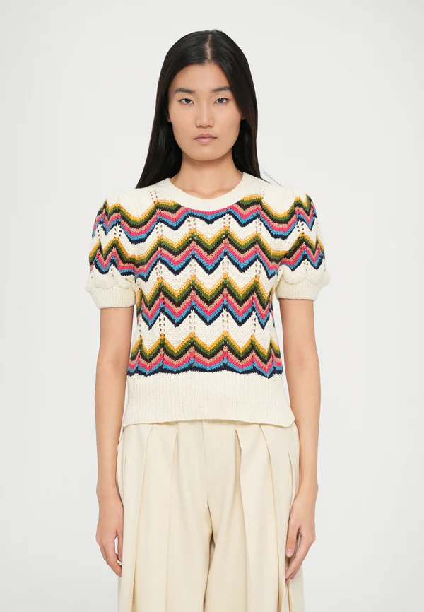 THE POWDER PUFF - Strickpullover - multi-coloured