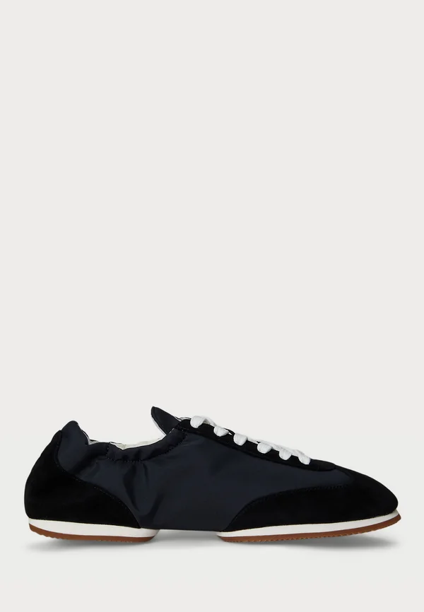 THE SUEDE PONY BALLERINA TRAINER - Sneaker low - black