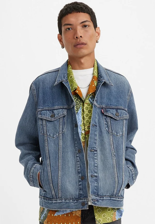 THE TRUCKER JACKET - Jeansjacke - skyline